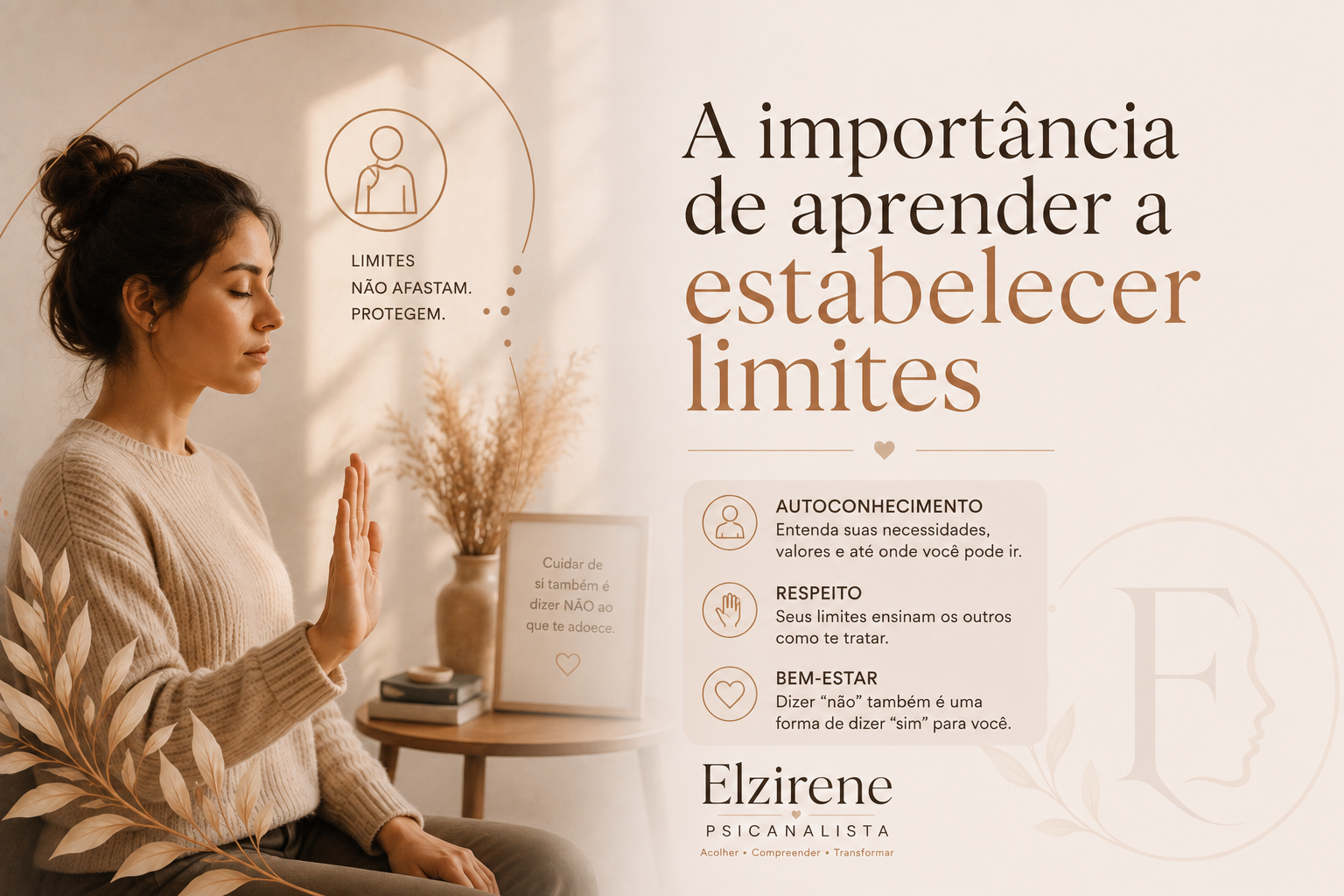 A importância de aprender a estabelecer limites